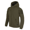 Jacket Urban Hoodie Lite Helikon-Tex Fullzip Πράσινο | www.lightgear.gr