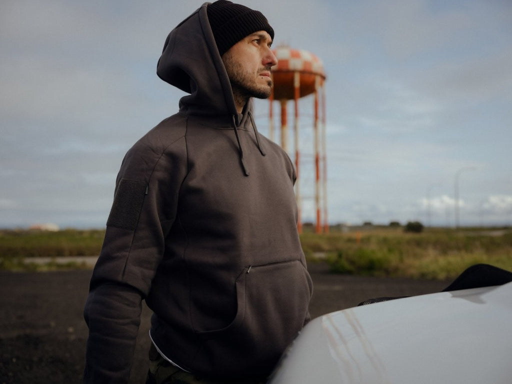 Jacket Urban Hoodie Lite Helikon-Tex Kangaroo Πράσινο | www.lightgear.gr