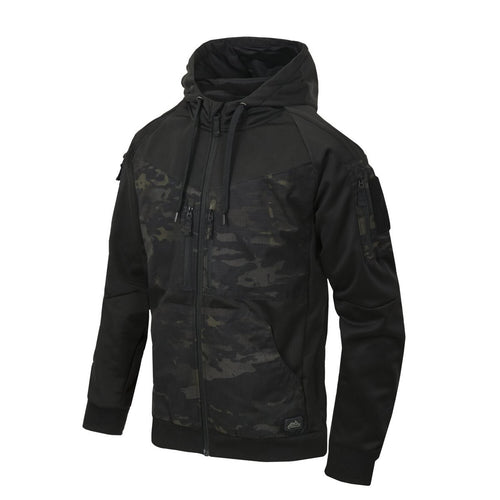 Jacket Rogue Hoodie Helikon-Tex Fullzip Μαύρο / MultiCam Black | www.lightgear.gr