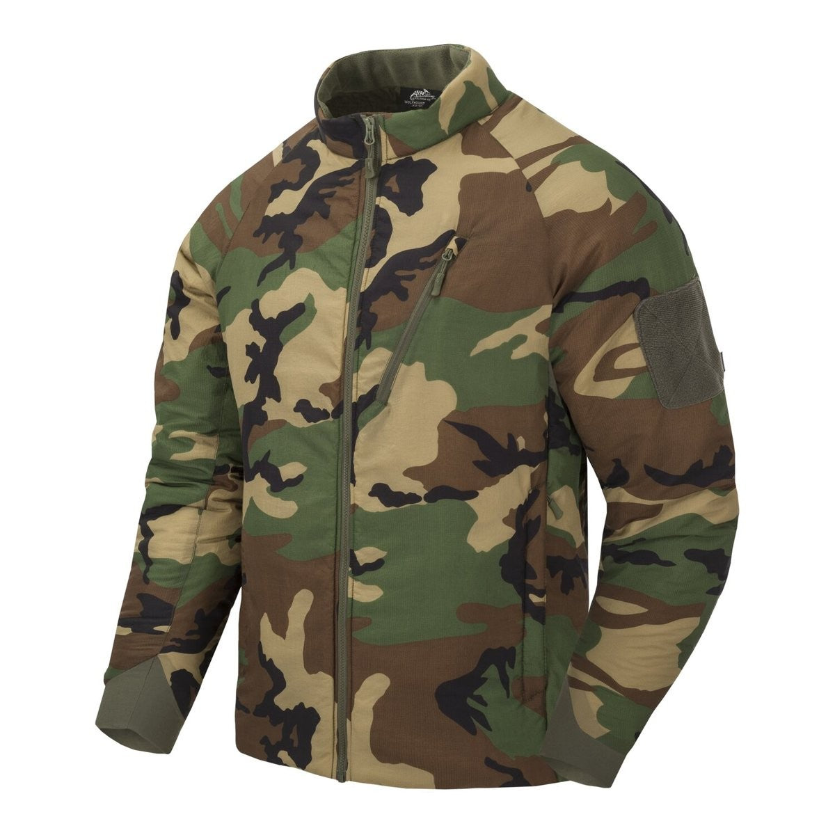 Jacket Wolfhound Helikon-Tex Outback Windpack Nylon US Woodland | www.lightgear.gr