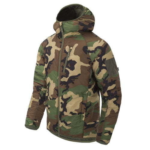 Jacket Wolfhound Hoodie Helikon-Tex Outback Windpack Nylon US Woodland | www.lightgear.gr