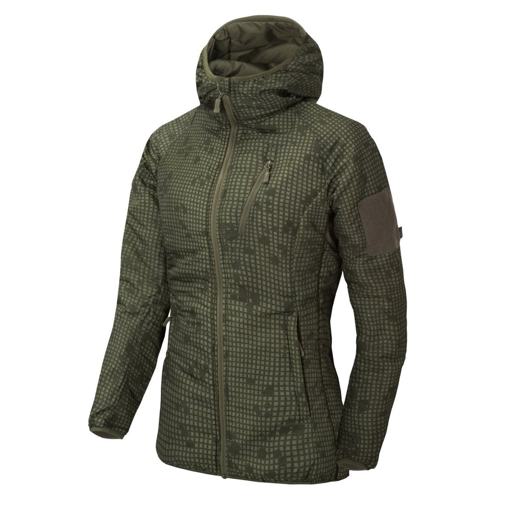 Jacket Wolfhound Hoodie Helikon-Tex Outback Windpack Nylon Desert Night Camo Γυναικείο | www.lightgear.gr