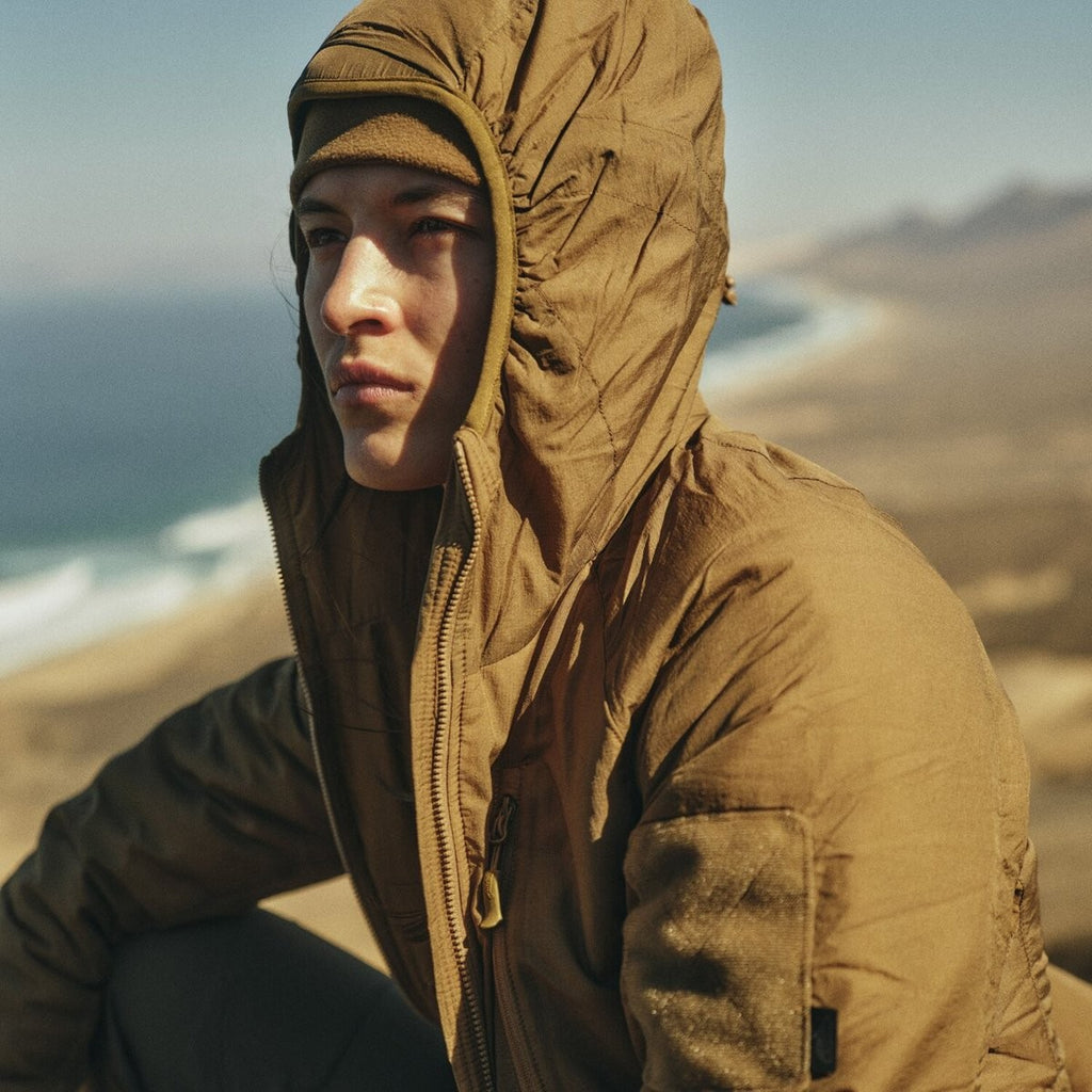 Jacket Wolfhound Hoodie Helikon-Tex Outback Windpack Nylon Desert Night Camo Γυναικείο | www.lightgear.gr