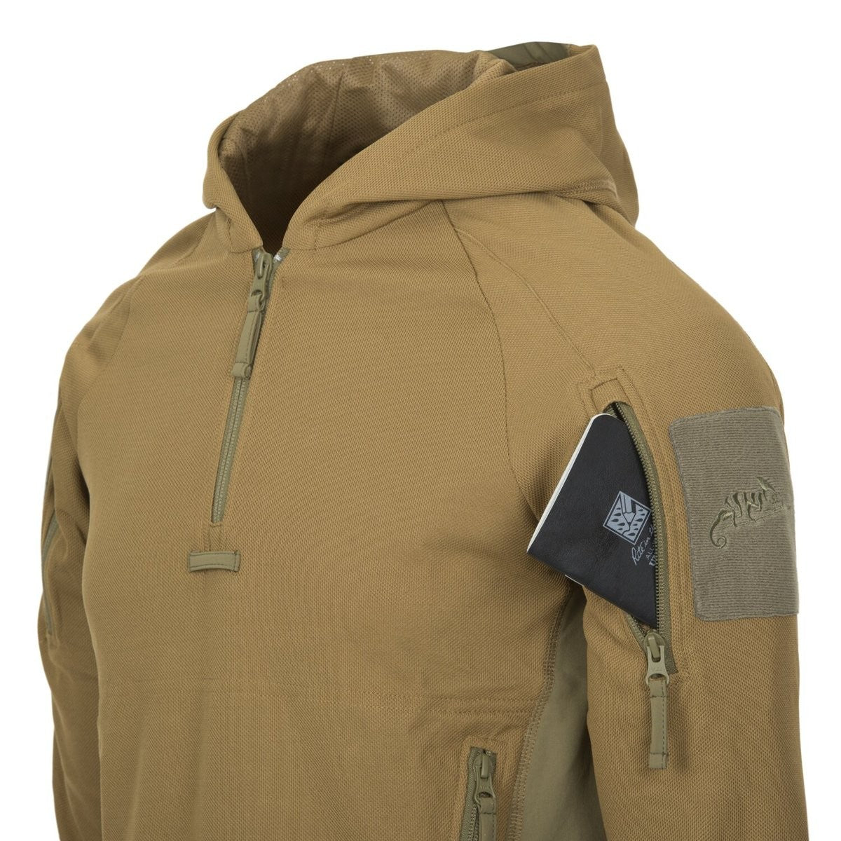 Jacket Range Hoodie Helikon-Tex TopCool Shadow Γκρι/Μαύρο | www.lightgear.gr
