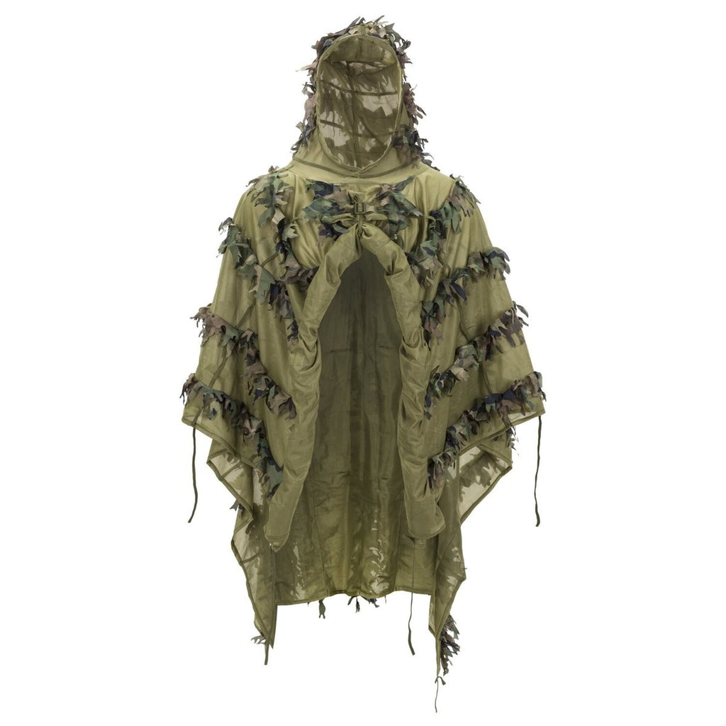 Πόντσο Leaf Ghillie Helikon-Tex Patrol US Woodland One Size | www.lightgear.gr