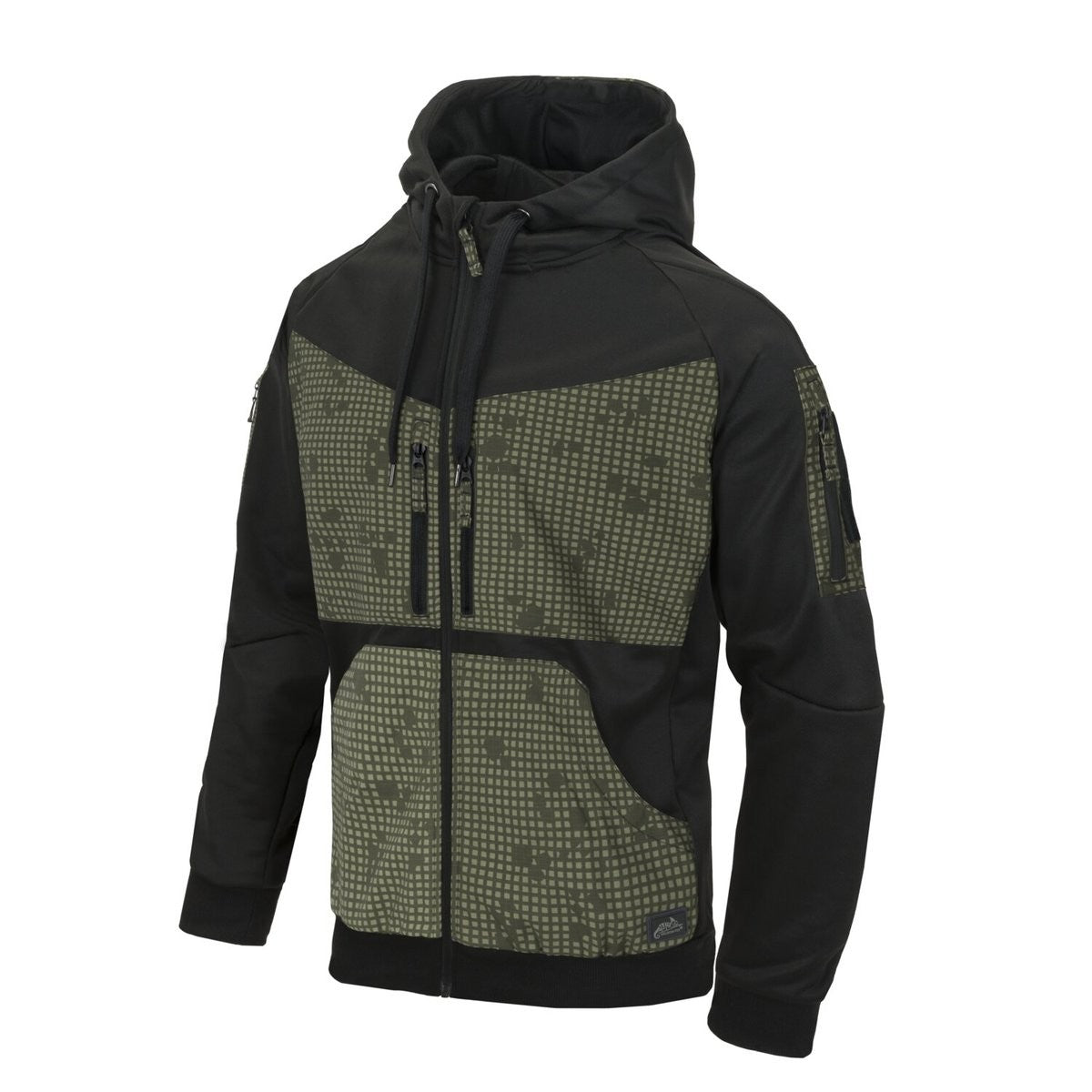 Jacket Rogue Hoodie Fullzip Helikon-Tex Urban Μαύρο Desert Night Camo | www.lightgear.gr