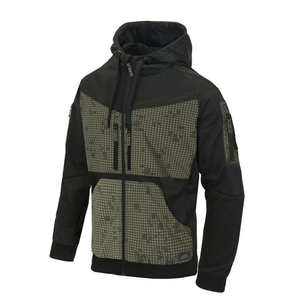 Jacket Rogue Hoodie Fullzip Helikon-Tex Urban Μαύρο Desert Night Camo | www.lightgear.gr