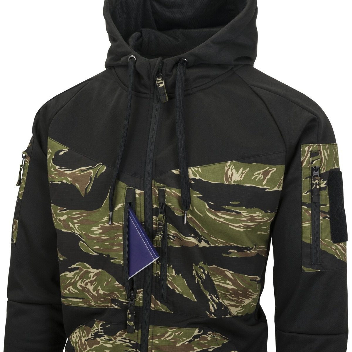 Jacket Rogue Hoodie Fullzip Helikon-Tex Urban Μαύρο Desert Night Camo | www.lightgear.gr