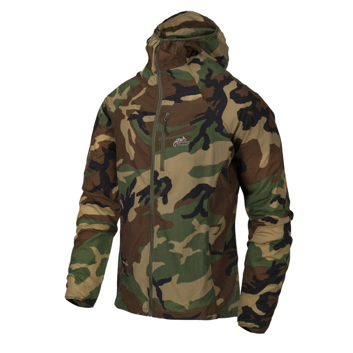 Jacket Tramontane Helikon-Tex Outback Windpack Nylon US Woodland | www.lightgear.gr