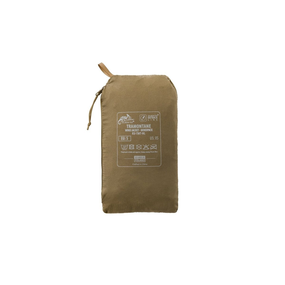 Jacket Tramontane Helikon-Tex Outback Windpack Nylon PenCott WildWood | www.lightgear.gr