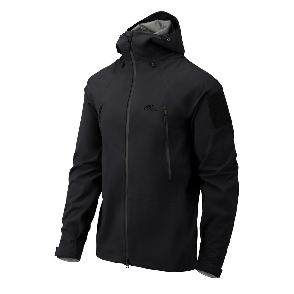 Jacket Squall Hardshell Helikon-Tex Outback TorrentStretch Μαύρο | www.lightgear.gr