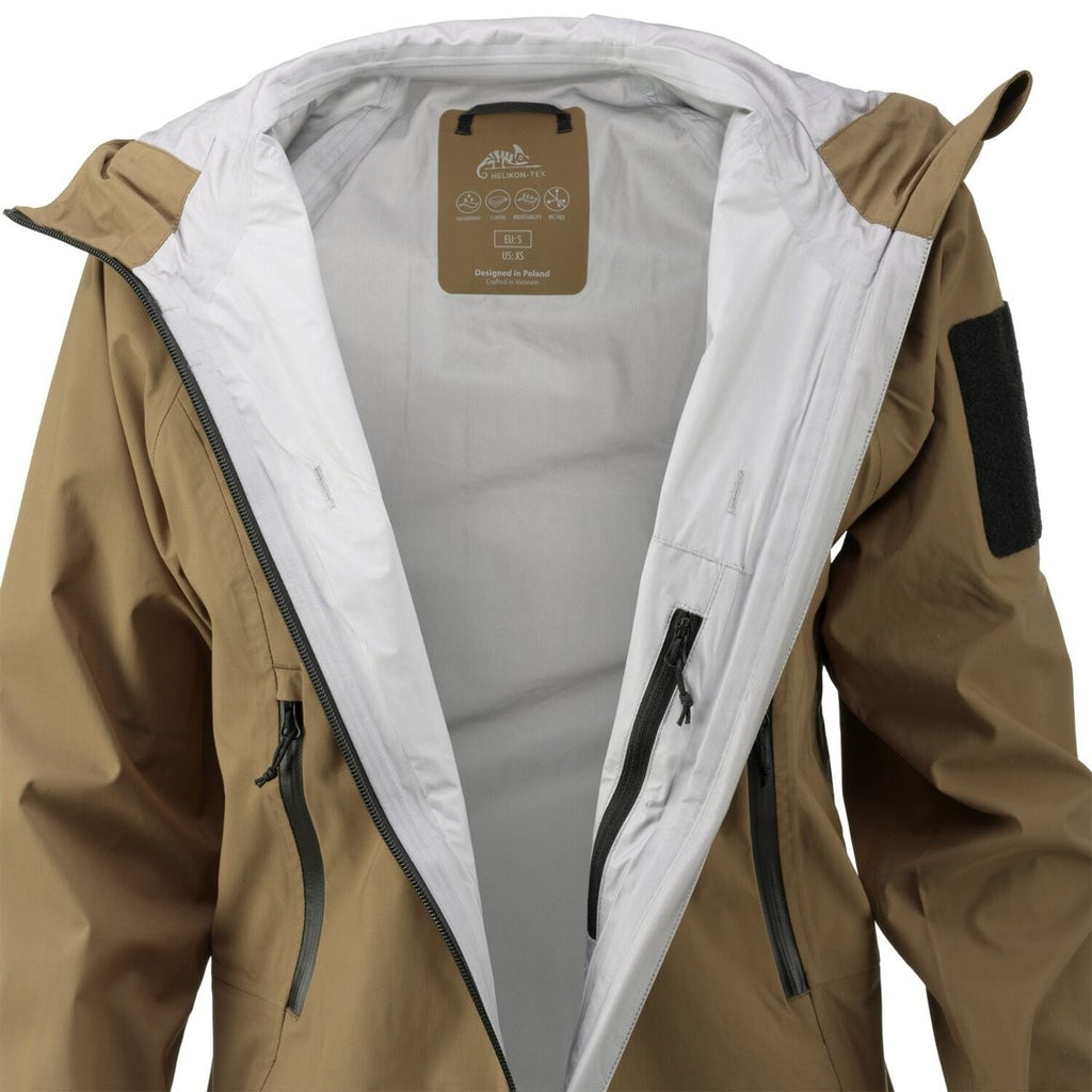 Jacket Squall Hardshell Helikon-Tex Outback TorrentStretch Shadow Γκρι | www.lightgear.gr
