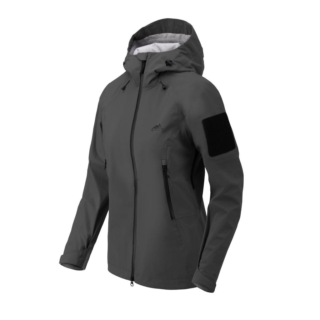 Jacket Squall Hardshell Helikon-Tex Outback TorrentStretch Γυναικείο Shadow Γκρι | www.lightgear.gr
