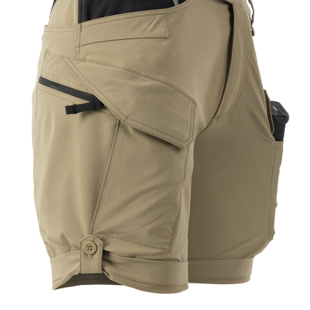 Βερμούδα Γυναικεία Helikon-Tex Outback OTP 8.5" Χακί/Μαύρο | www.lightgear.gr