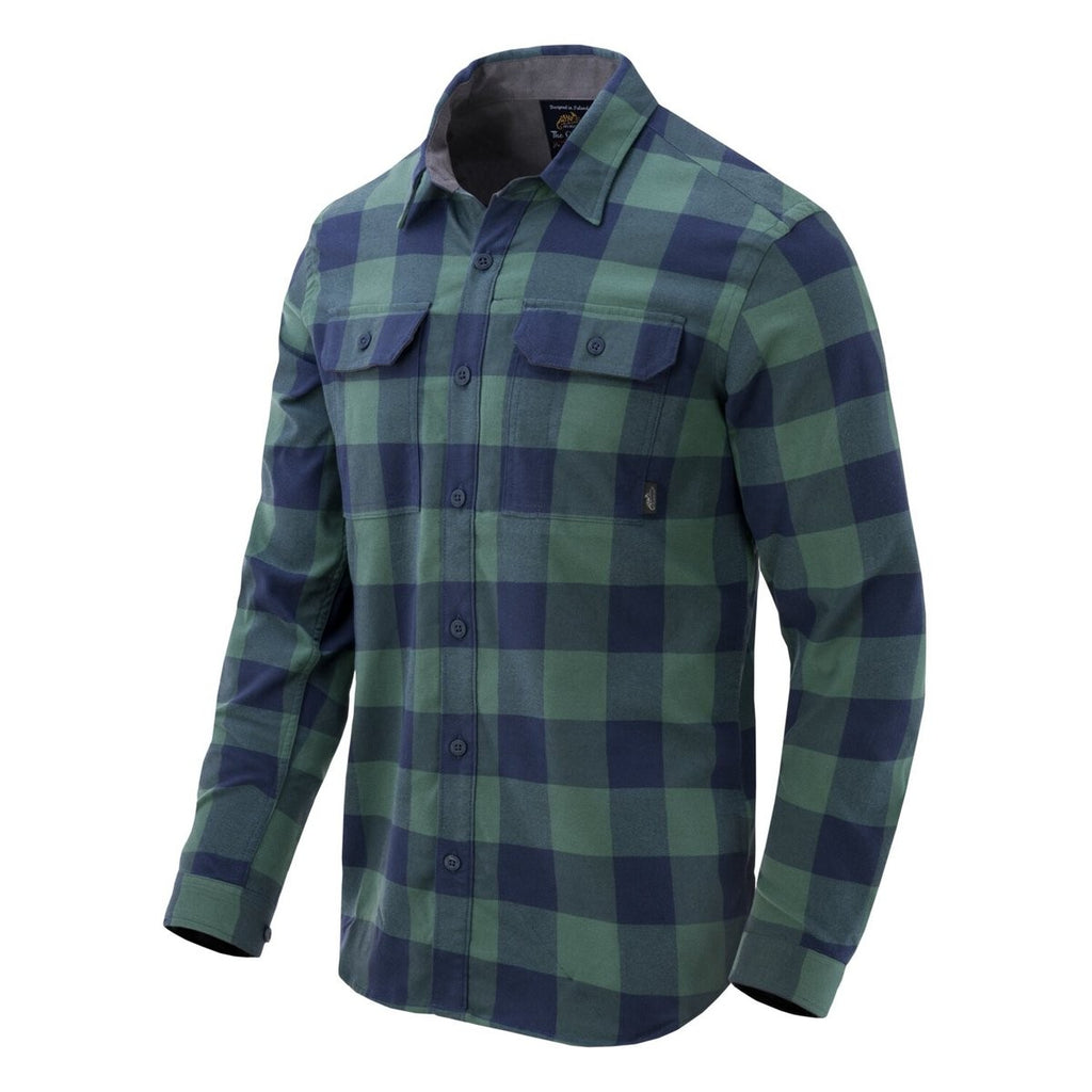Πουκάμισο Greyman Helikon-Tex Moss Πράσινο Checkered | www.lightgear.gr