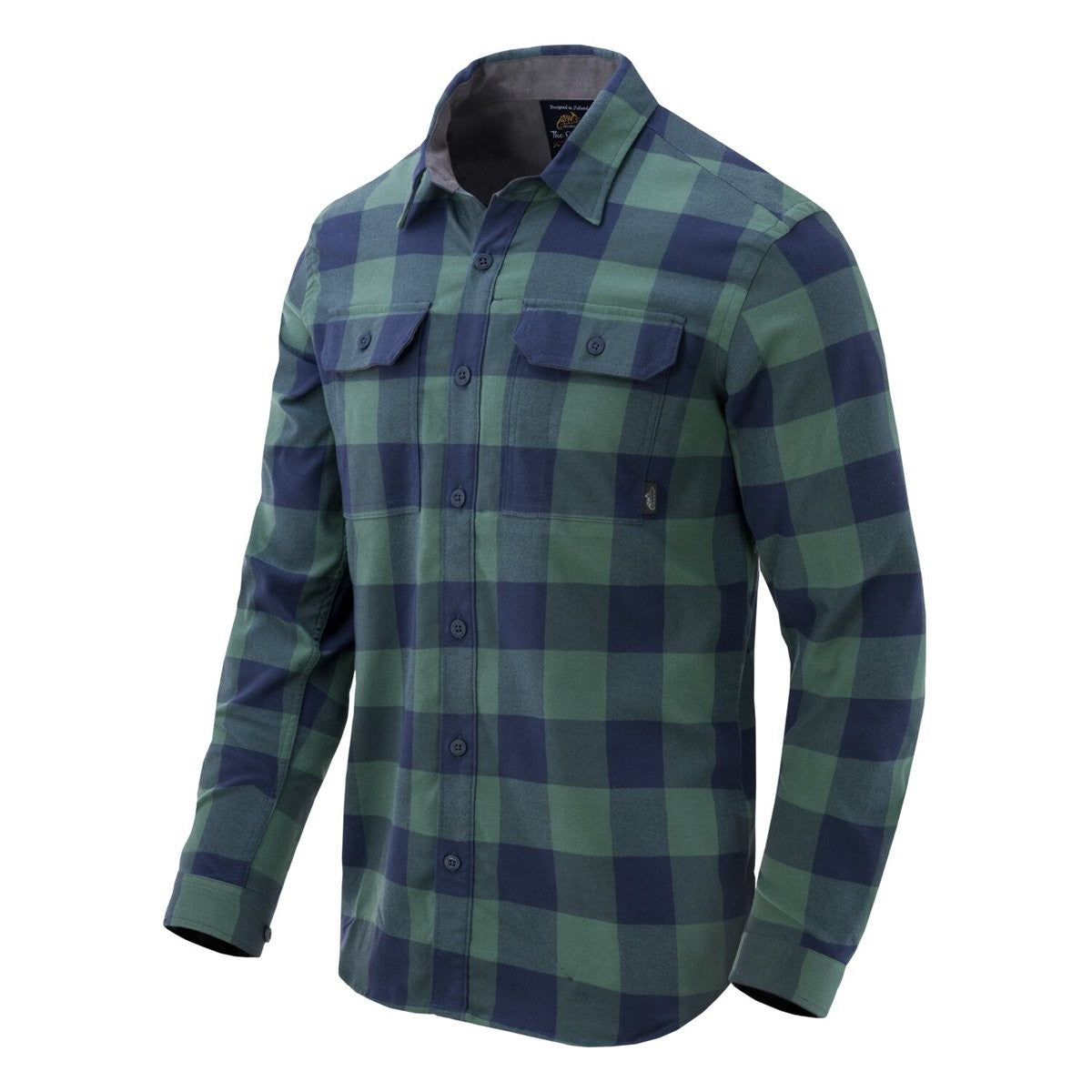 Πουκάμισο Greyman Helikon-Tex Moss Πράσινο Checkered | www.lightgear.gr