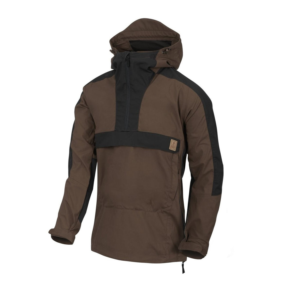 Jacket Woodsman Anorak Helikon-Tex Bushcraft Καφέ / Μαύρο | www.lightgear.gr