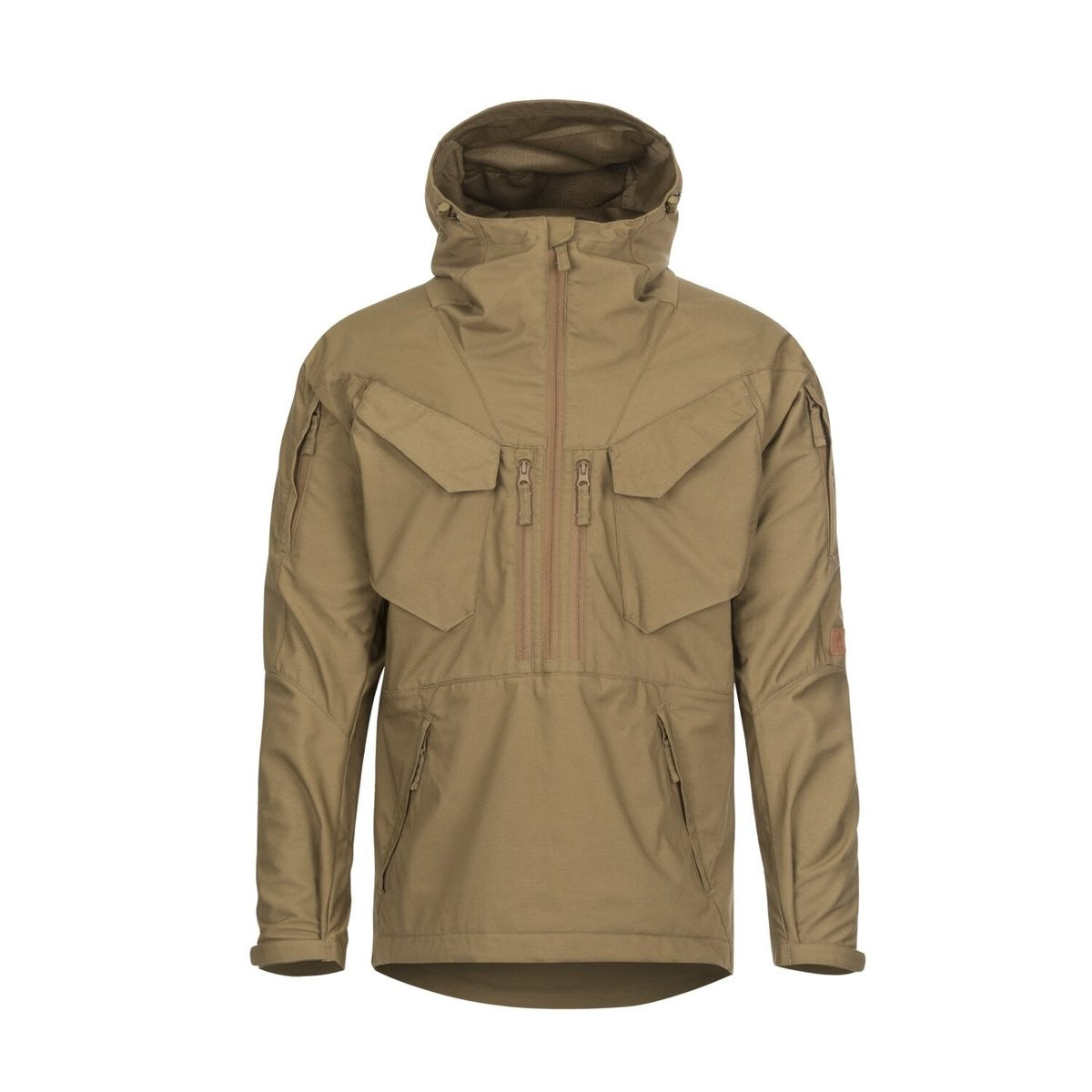Jacket Pilgrim Anorak Helikon-Tex Bushcraft Καφέ Μαύρο | www.lightgear.gr