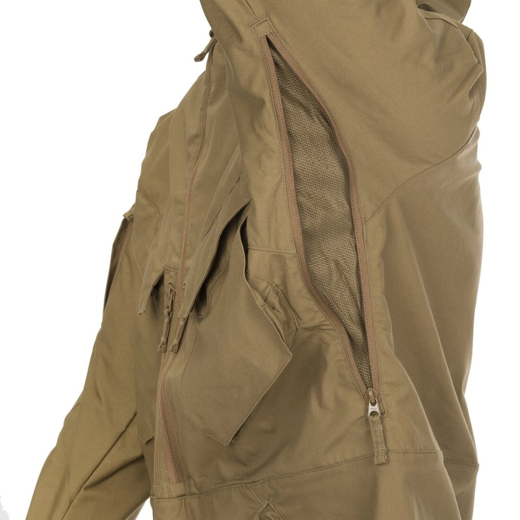 Jacket Pilgrim Anorak Helikon-Tex Bushcraft Καφέ Μαύρο | www.lightgear.gr
