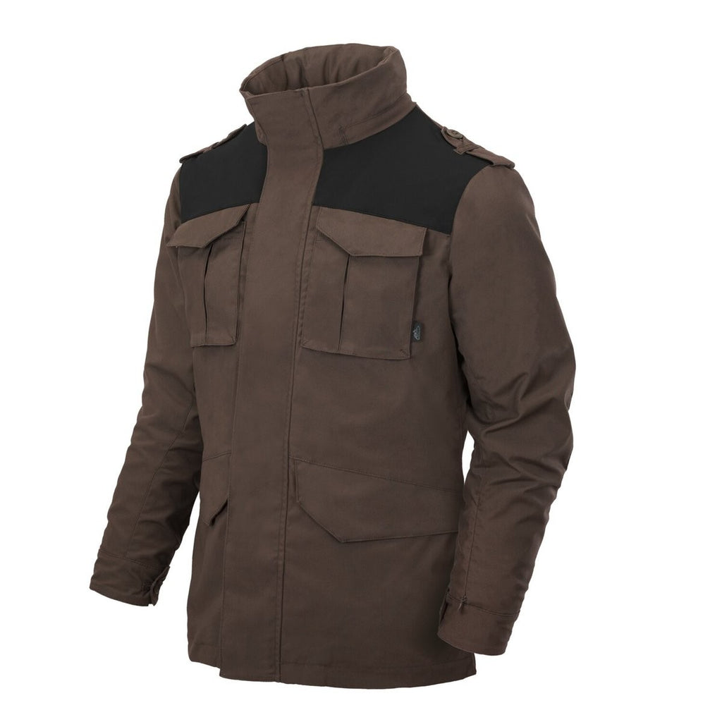 Jacket M65 Covert Helikon-Tex Earth Καφέ Μαύρο Law Enforcement | www.lightgear.gr
