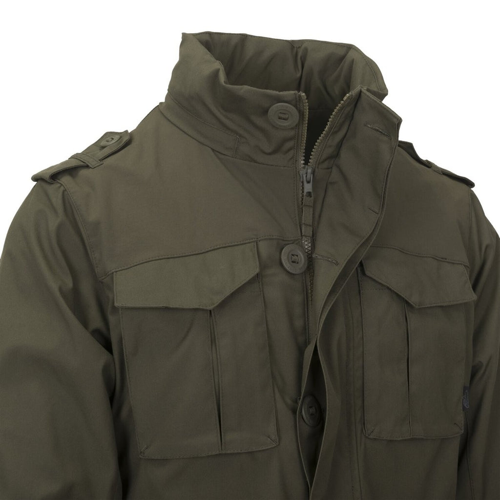 Jacket M65 Covert Helikon-Tex Earth Καφέ Μαύρο Law Enforcement | www.lightgear.gr
