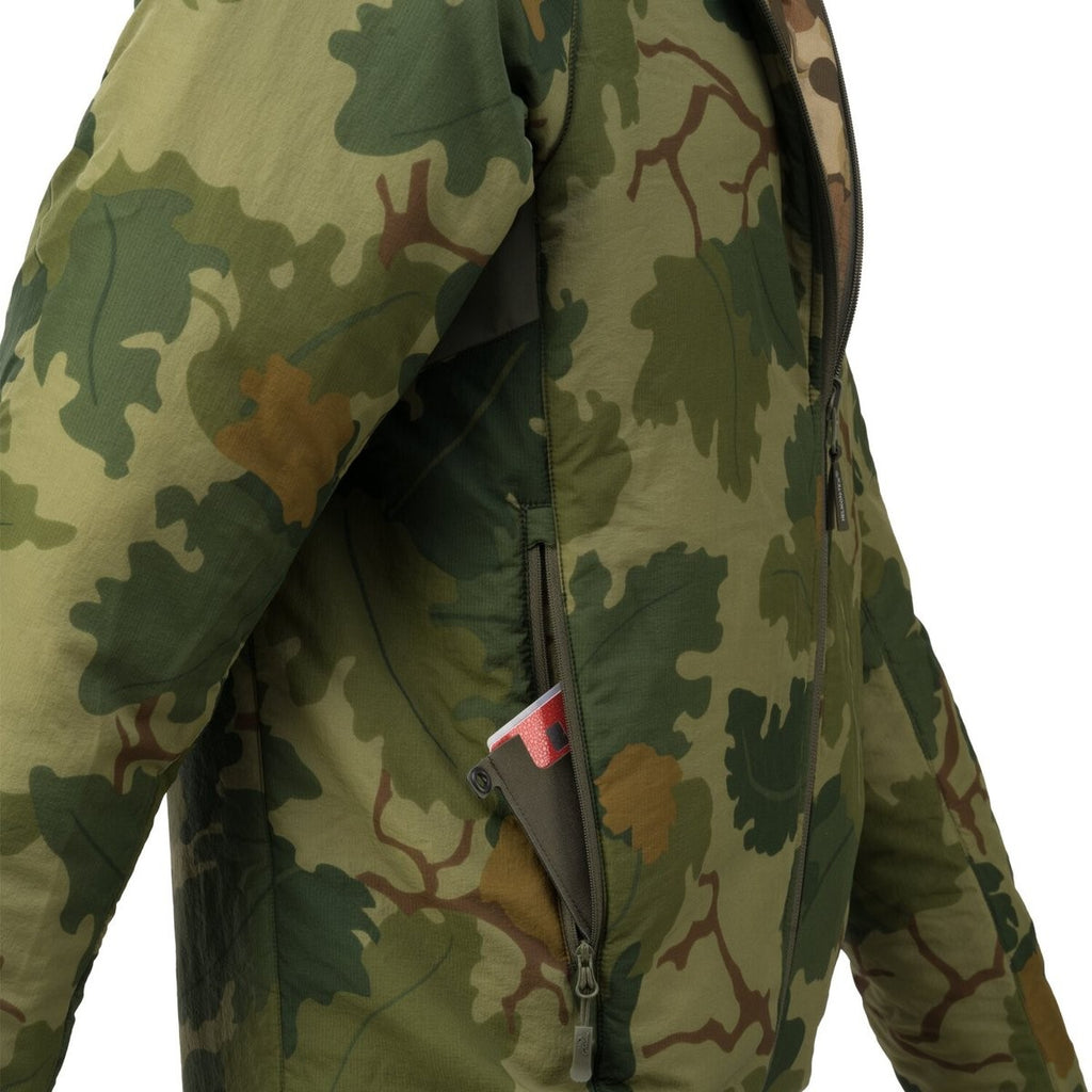 Jacket Reversible Wolfhound Hoodie Helikon-Tex Windpack Nylon PenCott Wildwood/PenCott Snowdrift | www.lightgear.gr