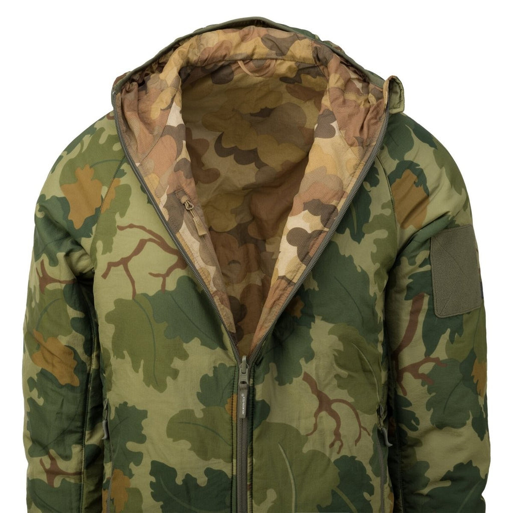 Jacket Reversible Wolfhound Hoodie Helikon-Tex Outback Windpack Nylon Desert Night Camo/US Desert | www.lightgear.gr