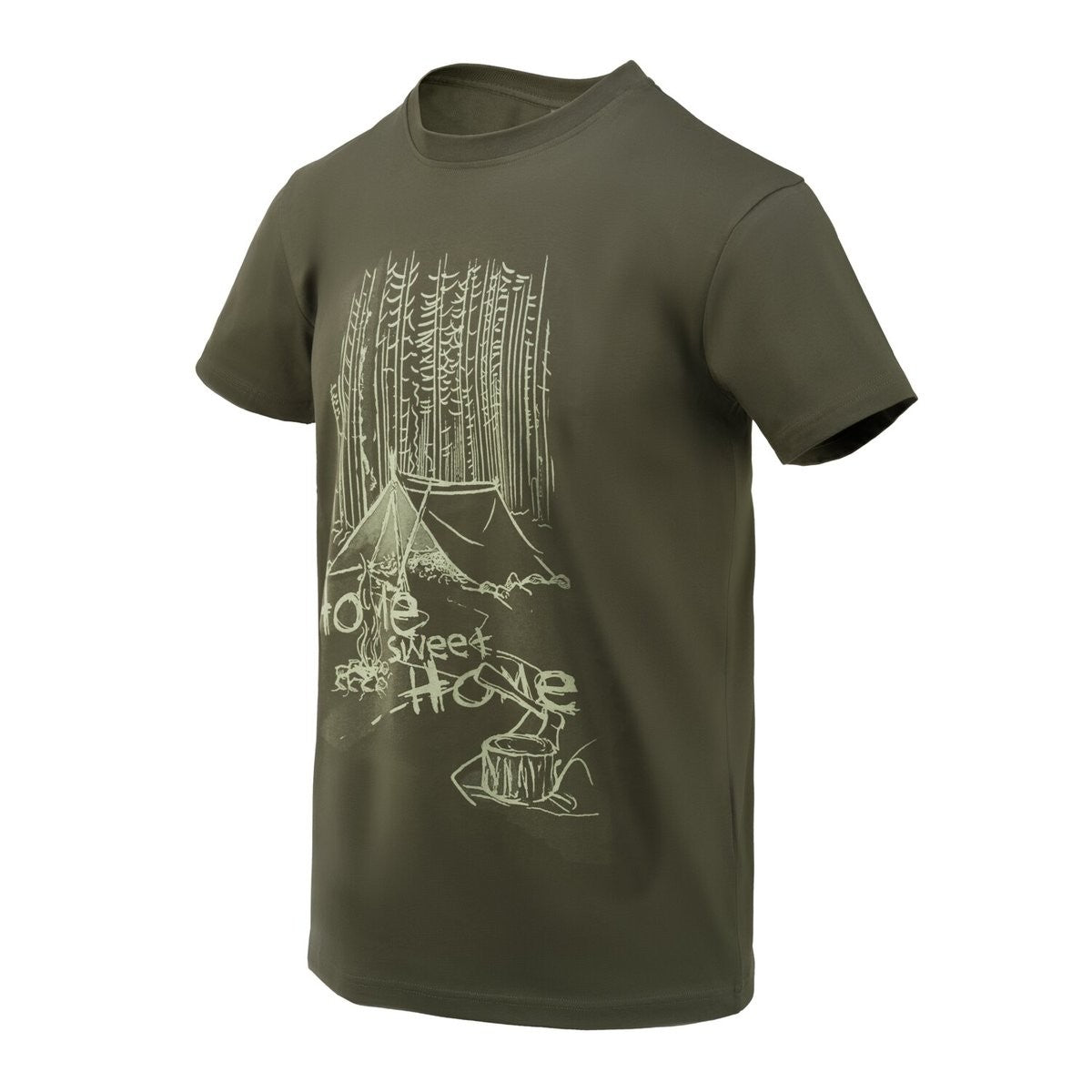 T-Shirt Helikon-Tex Bushcraft Taiga Πράσινο | www.lightgear.gr