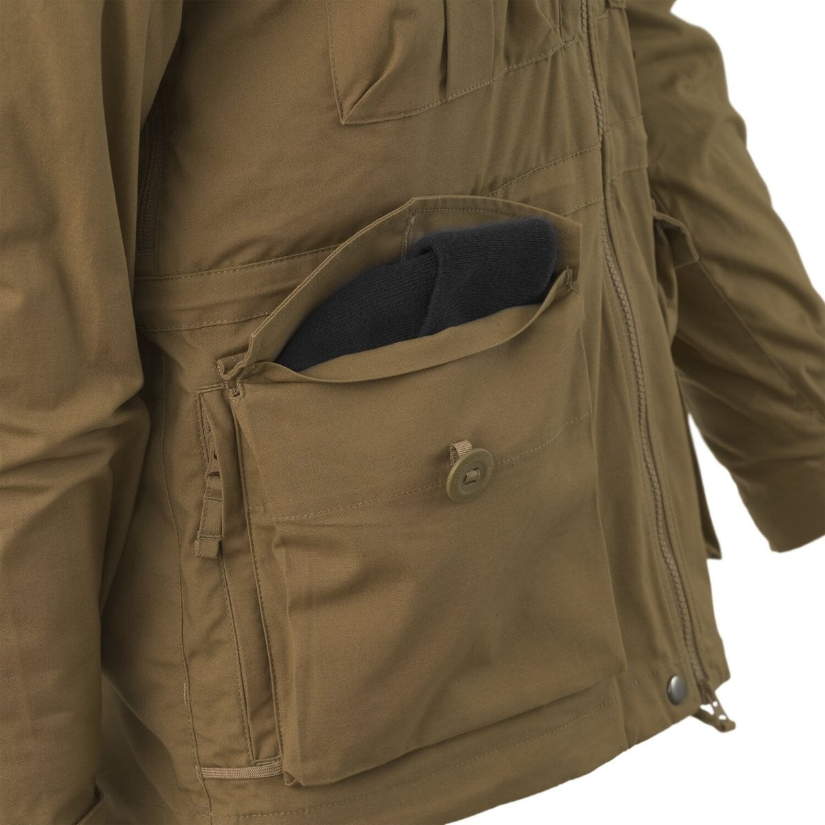 Jacket SAS Smock Helikon-Tex Μαύρο Bushcraft | www.lightgear.gr