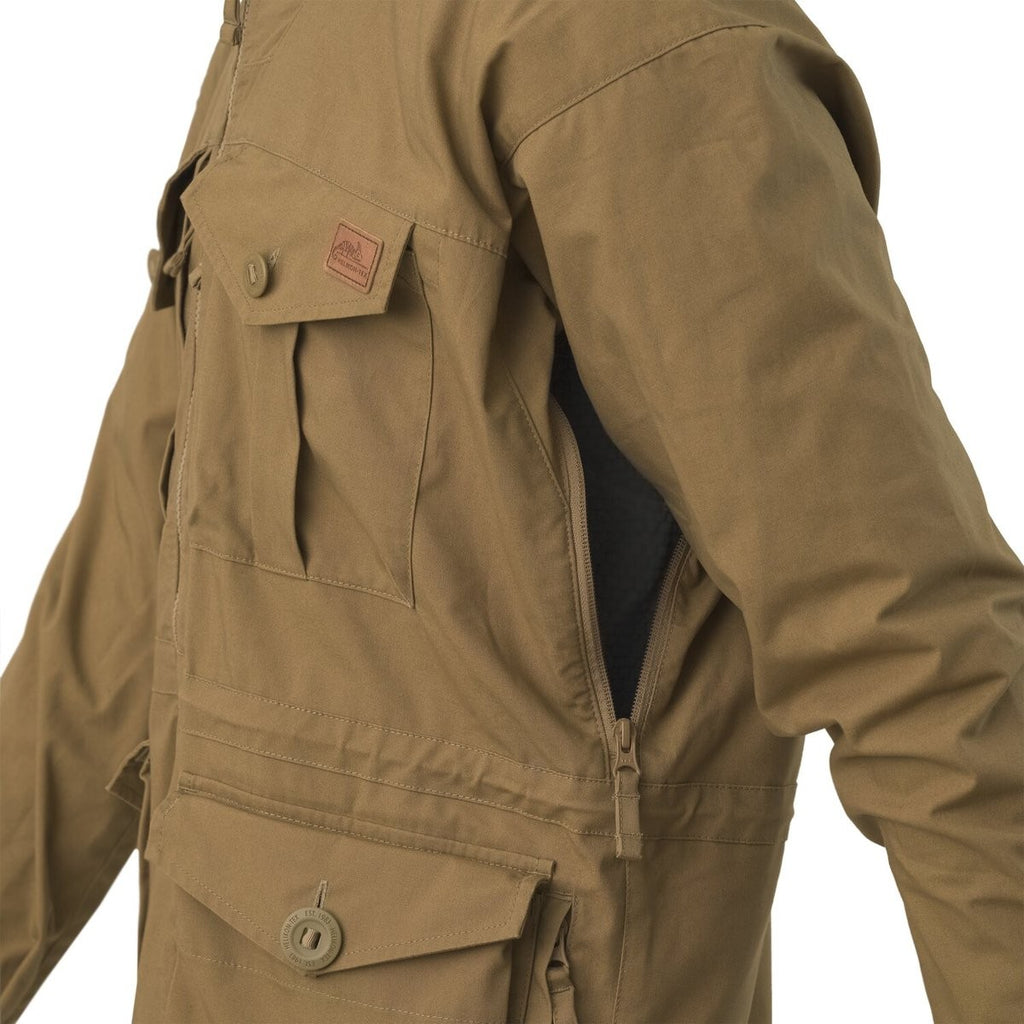 Jacket SAS Smock Helikon-Tex Bushcraft Taiga Πράσινο | www.lightgear.gr