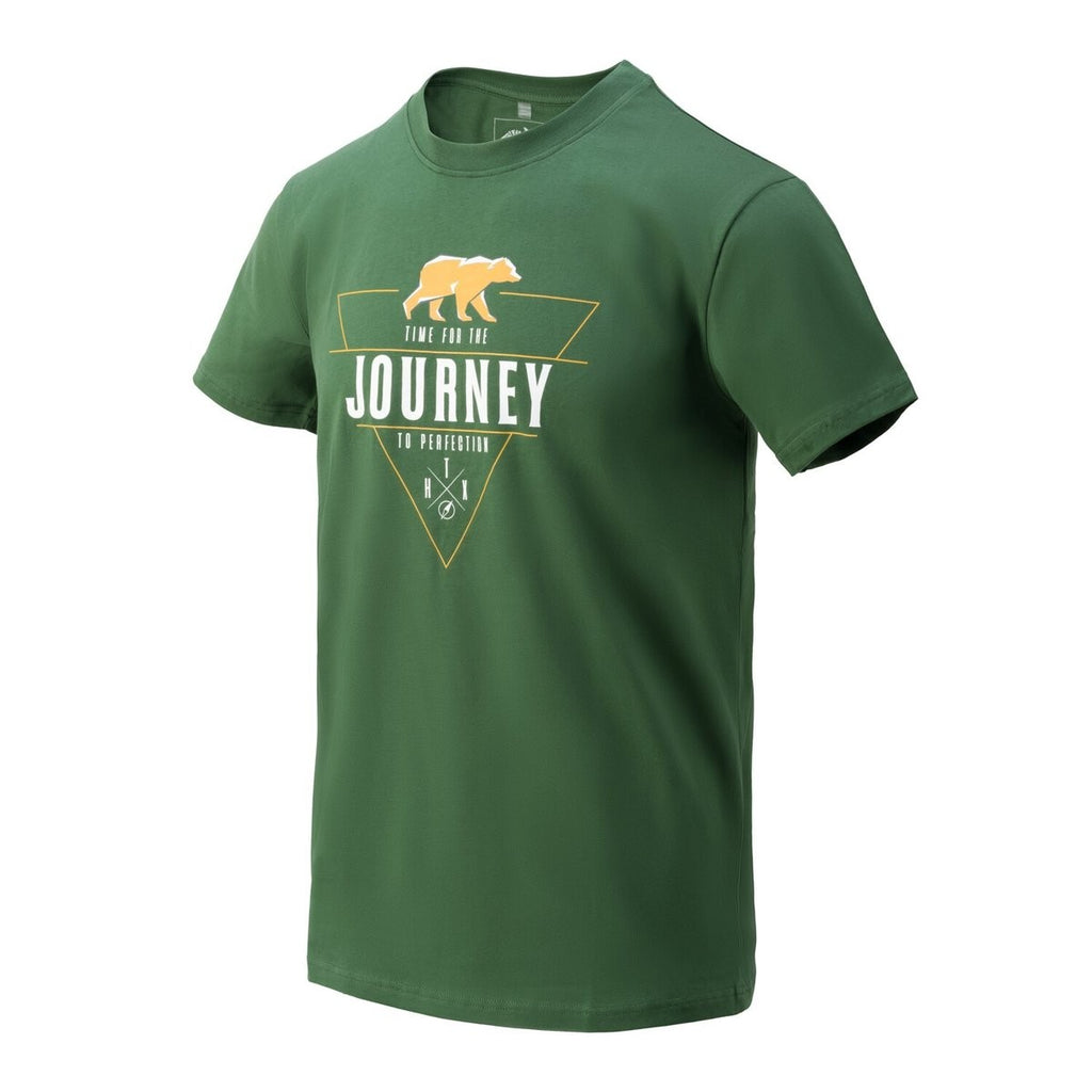 T-Shirt Helikon-Tex Journey To Perfection Urban Monstera Πράσινο | www.lightgear.gr