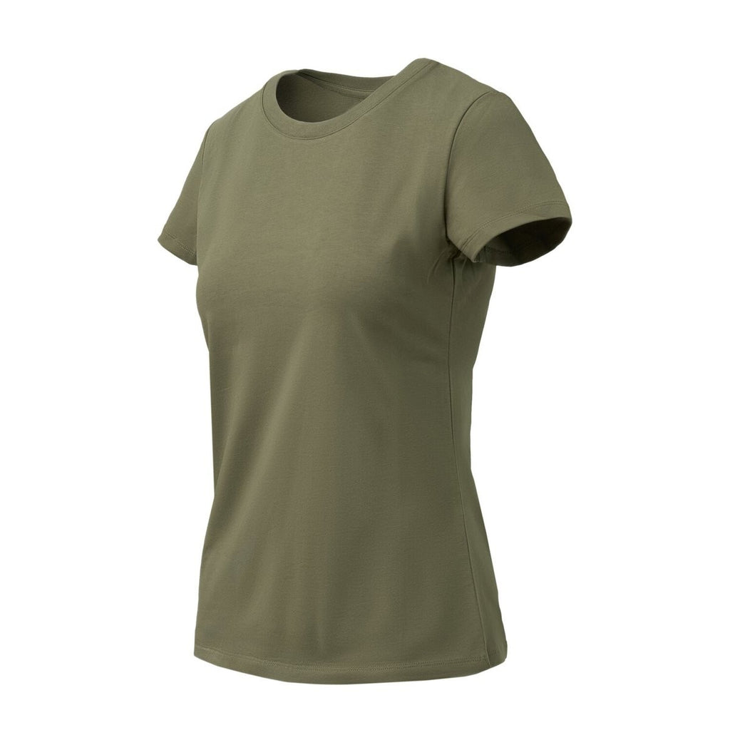 T-Shirt Γυναικείο Helikon-Tex Patrol Slim Organic Λαδί Πράσινο | www.lightgear.gr