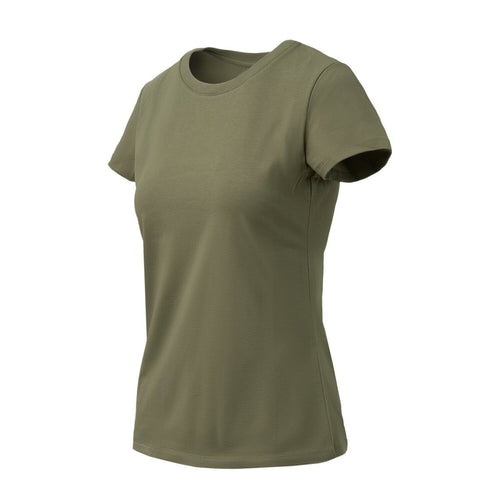T-Shirt Γυναικείο Helikon-Tex Patrol Slim Organic Λαδί Πράσινο | www.lightgear.gr