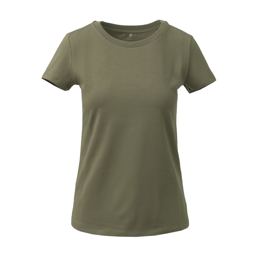 T-Shirt Γυναικείο Helikon-Tex Patrol Slim Organic Λαδί Πράσινο | www.lightgear.gr