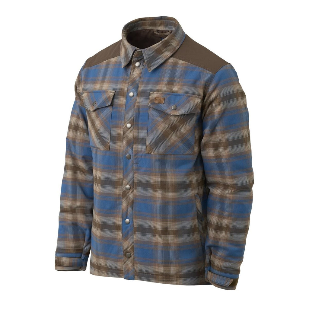 Πουκάμισο Warden Helikon-Tex Bushcraft Forest Μπλε Plaid | www.lightgear.gr