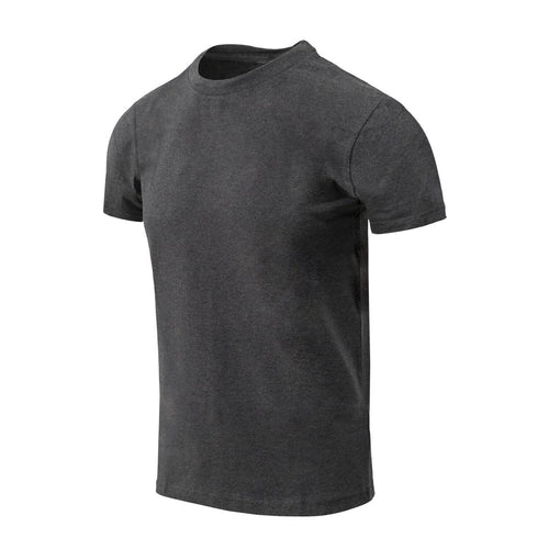 T-Shirt Slim Organic Helikon-Tex Patrol Μελανζέ Μαύρο Γκρι | www.lightgear.gr