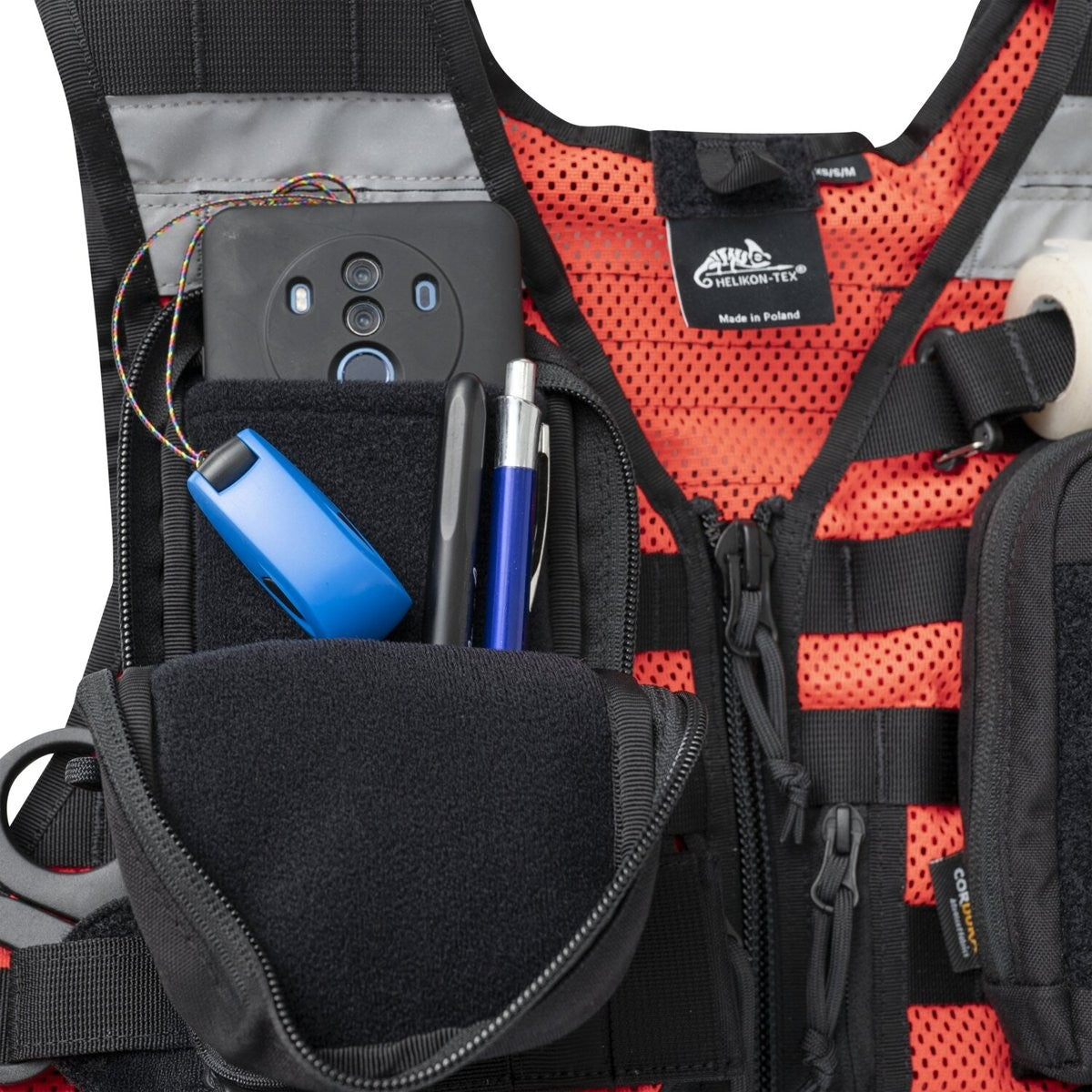 Τσαντάκι Admin SAR Helikon-Tex Cordura Μαύρο One Size | www.lightgear.gr