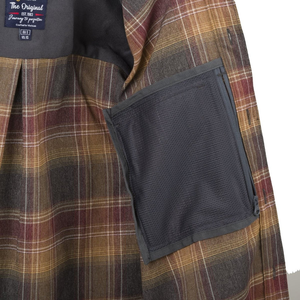 Πουκάμισο Greyman Helikon-Tex Old-School Γκρι Plaid | www.lightgear.gr