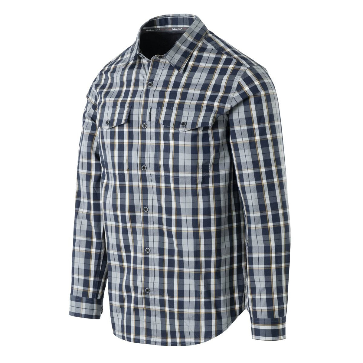 Πουκάμισο Concealed Carry Helikon-Tex Calm Μπλε Plaid | www.lightgear.gr