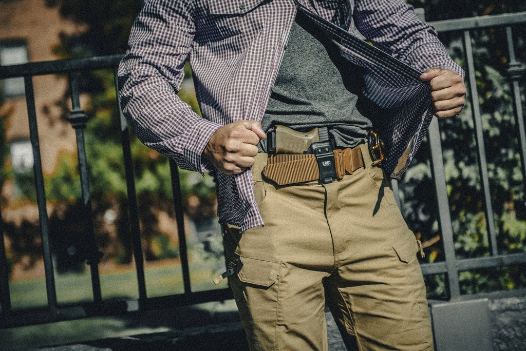 Πουκάμισο Concealed Carry Helikon-Tex Calm Μπλε Plaid | www.lightgear.gr