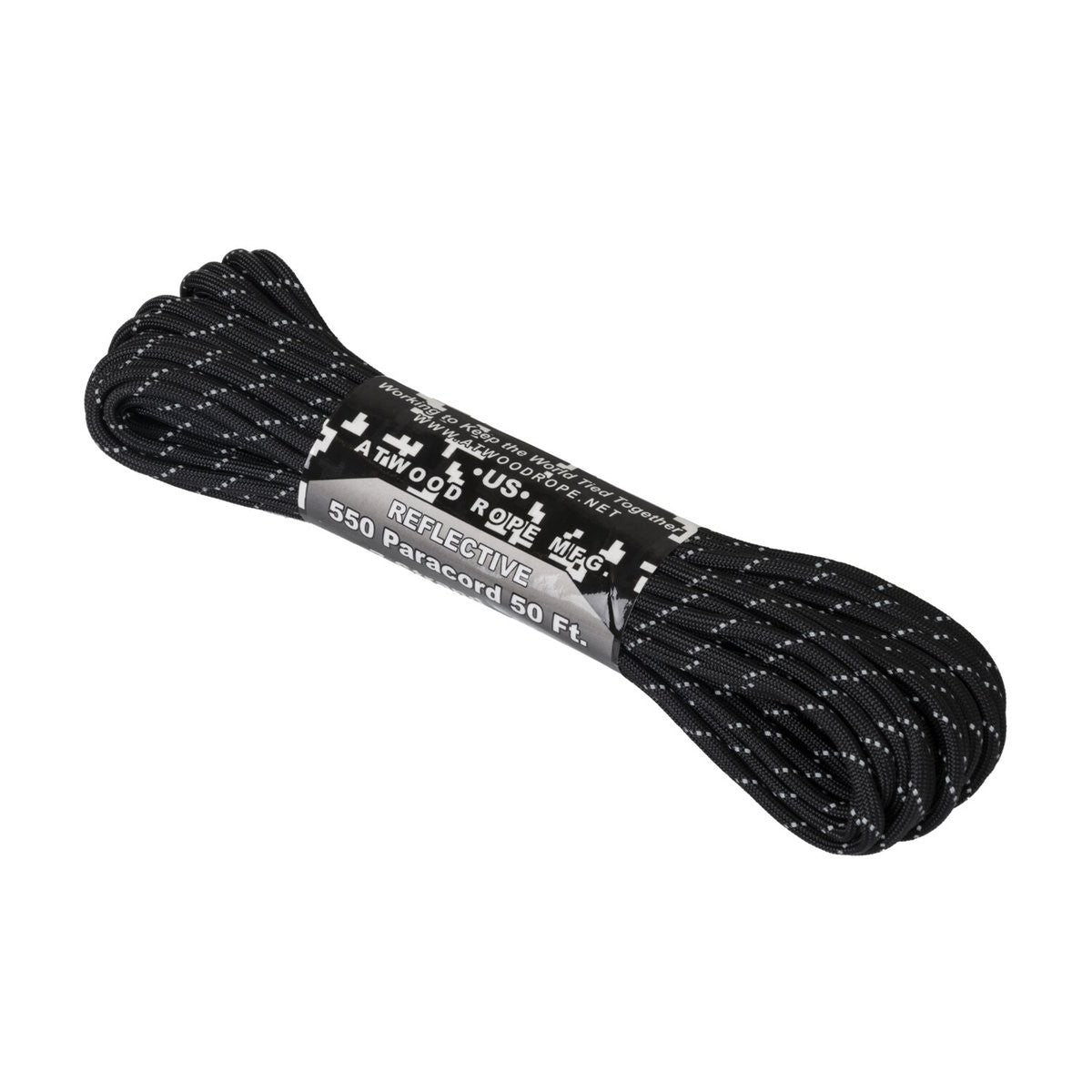 Σχοινί Paracord 550 Reflective Atwood Rope MFG 50ft | www.lightgear.gr