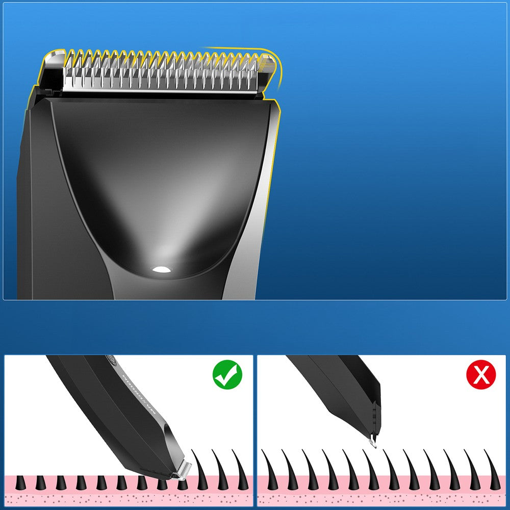 Trimmer MAXGROOM RFCD-9087 Πολυλειτουργικό Με Φως LED Μαύρο | www.lightgear.gr