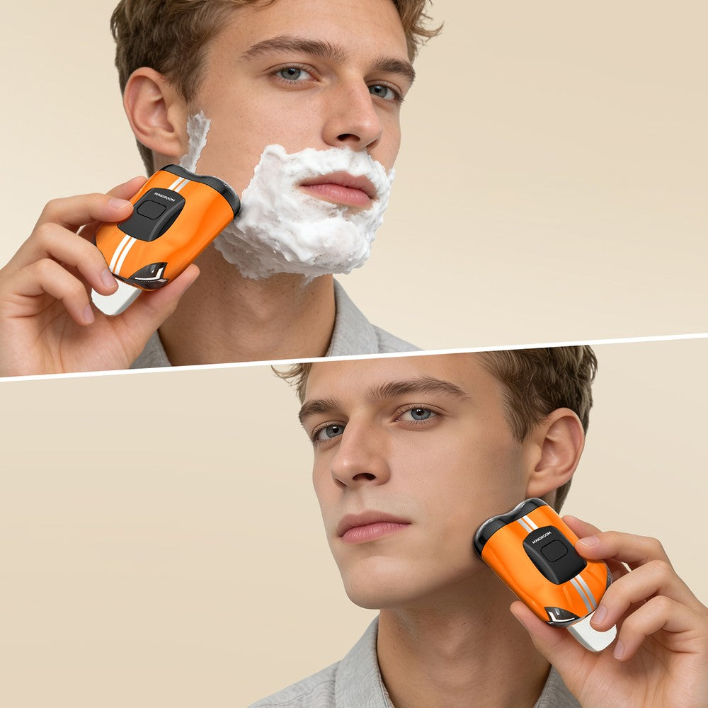 Ξυριστική Μηχανή MAXGROOM M-501 Πορτοκαλί | www.lightgear.gr