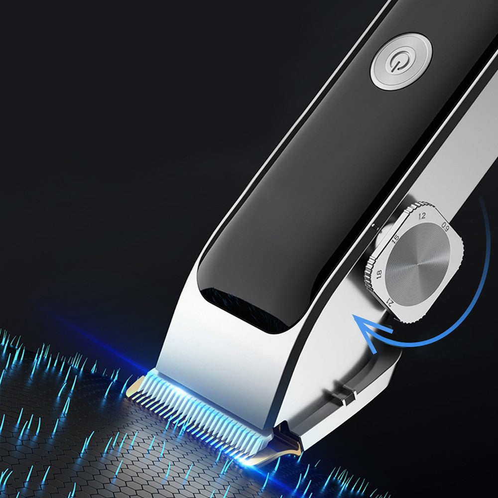Κουρευτική Μηχανή MAXGROOM M608 Με Trimmer Μαύρο | www.lightgear.gr