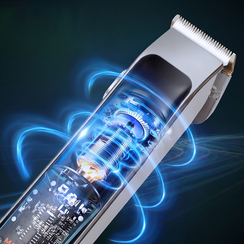 Κουρευτική Μηχανή MAXGROOM M608 Με Trimmer Μαύρο | www.lightgear.gr