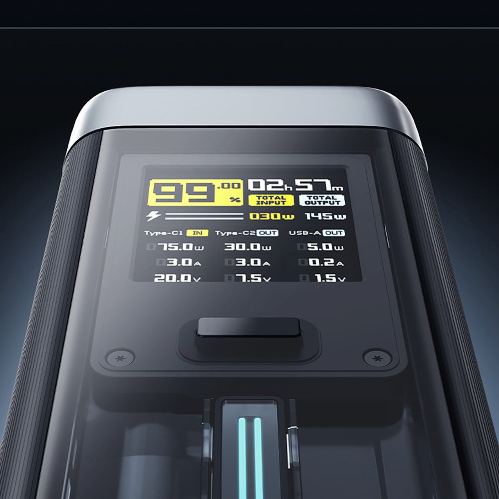 Powerbank Cuktech CUK00P23GLBK 210W 25000mAh Μαύρο | www.lightgear.gr