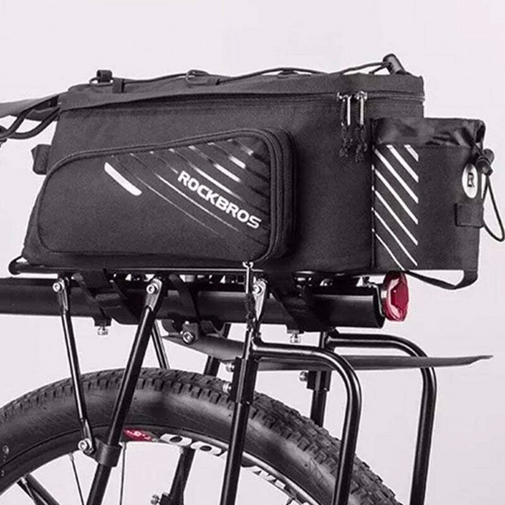 Τσάντα Ποδηλάτου Rockbros A9-BK Μαύρο 12lt 20x32x15cm | www.lightgear.gr
