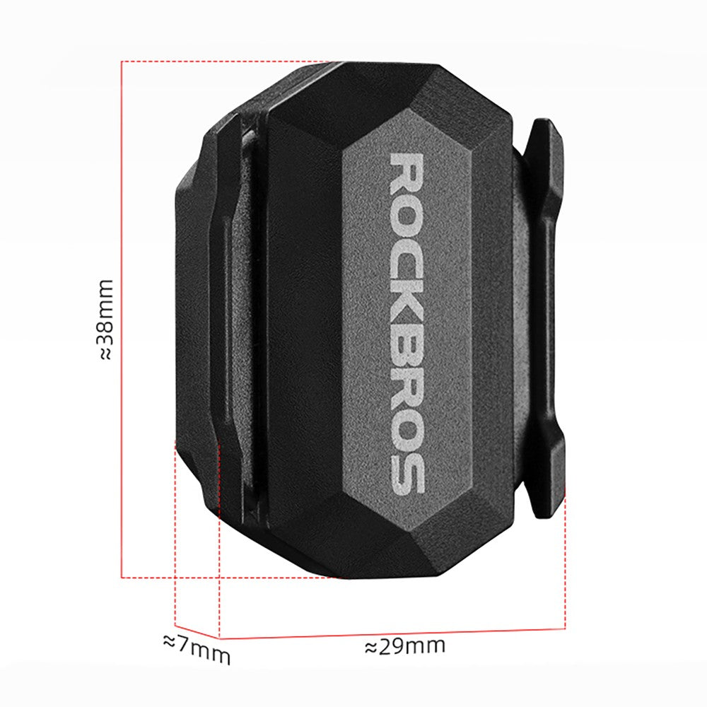 Αισθητήρας Ταχύτητας Cadence Rockbros C3 ANT+ / Bluetooth 2-in-1 Μαύρο 7x8x2cm | www.lightgear.gr