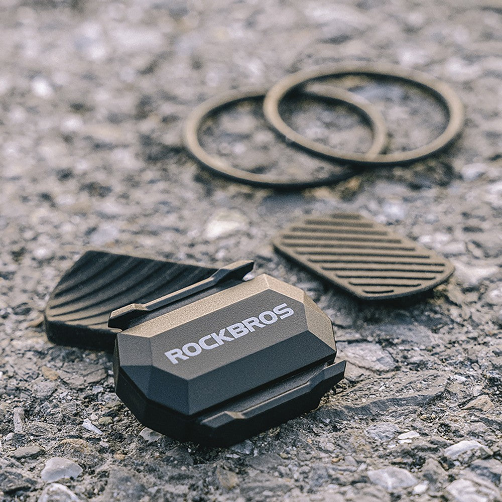 Αισθητήρας Ταχύτητας Cadence Rockbros C3 ANT+ / Bluetooth 2-in-1 Μαύρο 7x8x2cm | www.lightgear.gr