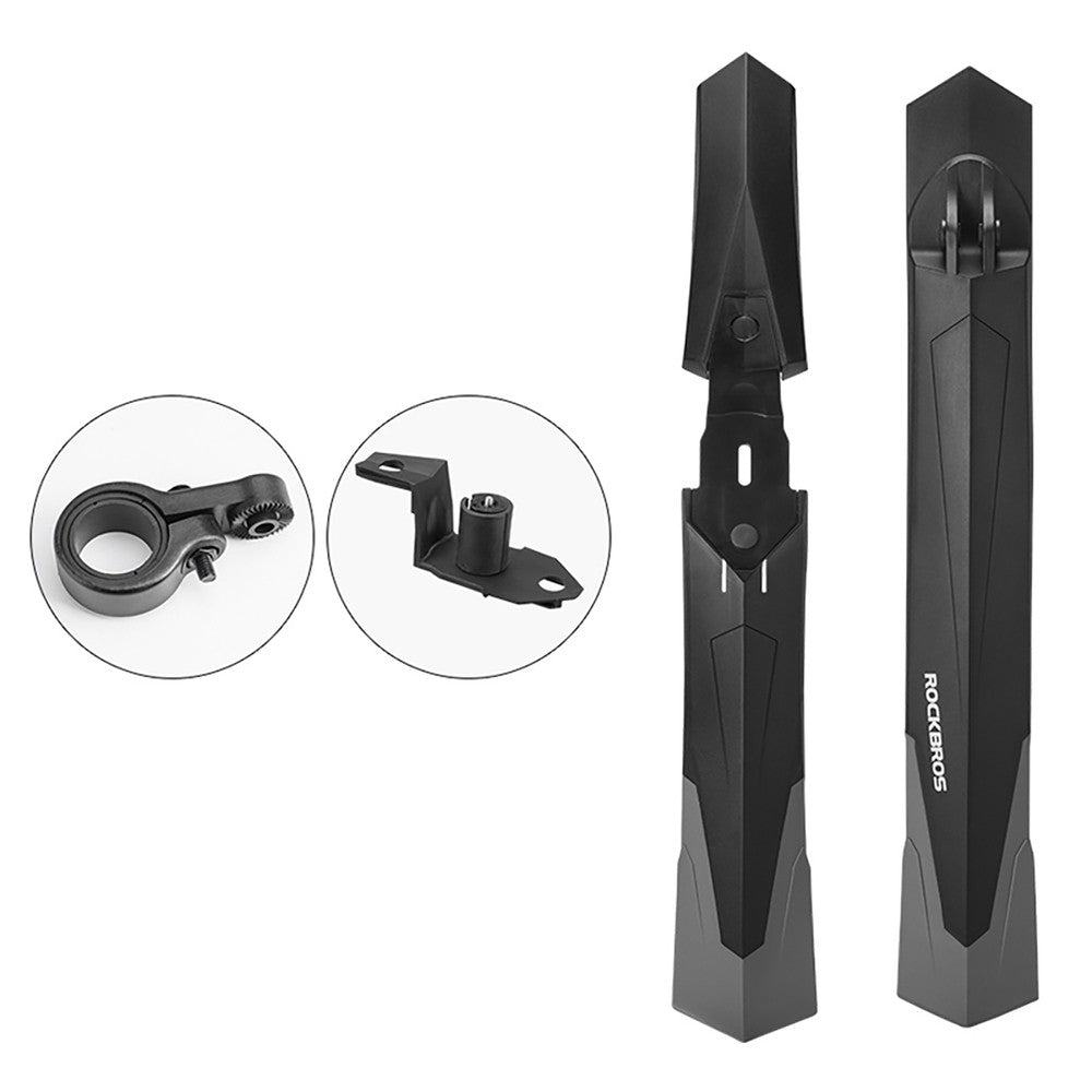Λασπωτήρας Ποδηλάτου Rockbros DNB-890 Μαύρο 7x62x5cm | www.lightgear.gr